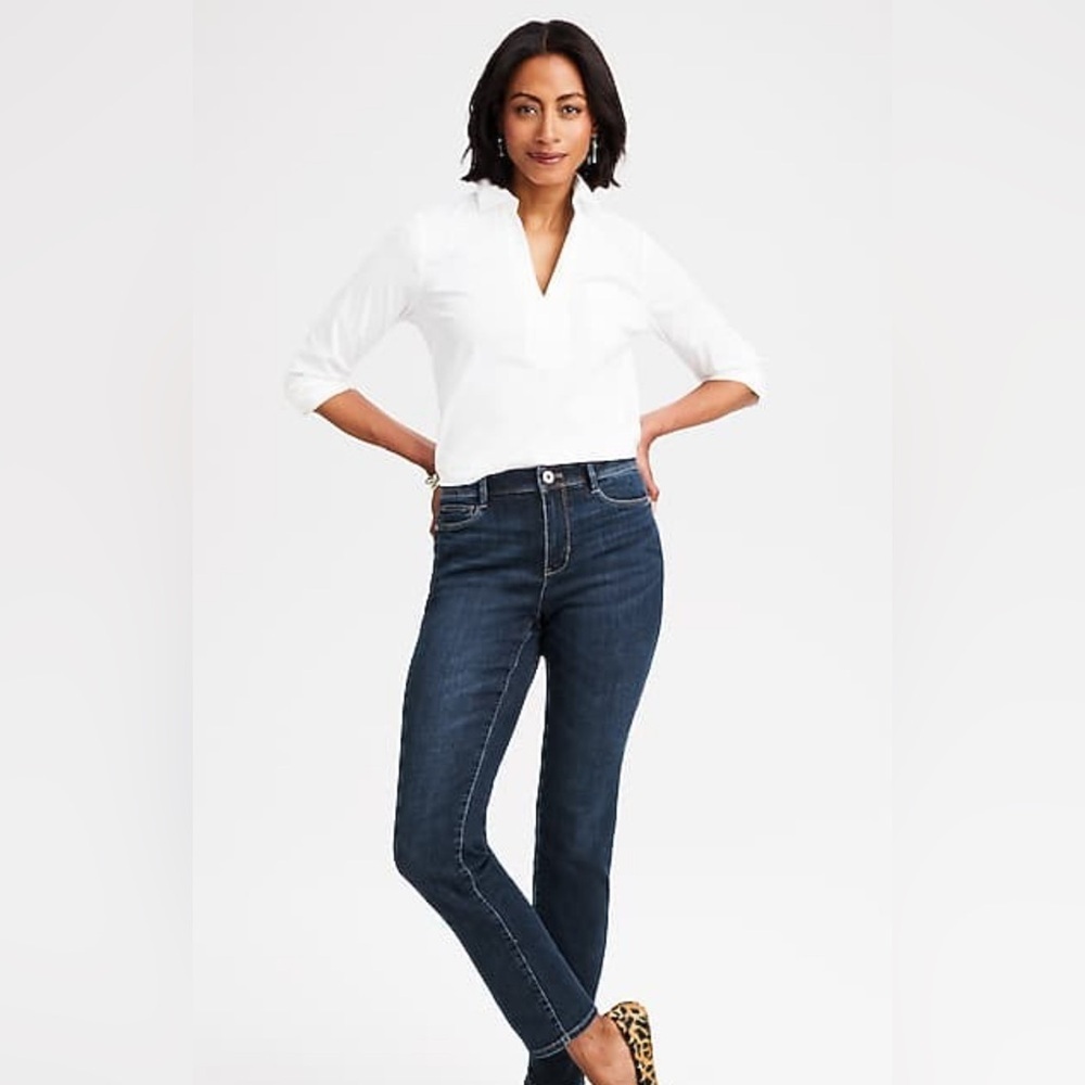 J. Jill Midnight Blue Denim Leggings